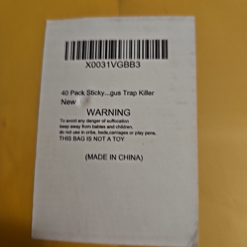 Sticky Fly Traps - 40 Count - Picture 4 of 4